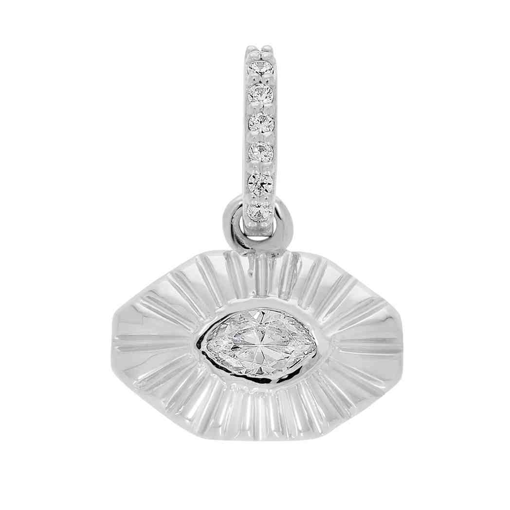 Marquise Shape Diamond Pendant PD31860A 5X3